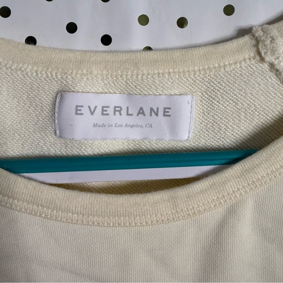 Everlane Cream Boxy Short Sleeve - Picture 3 of 9